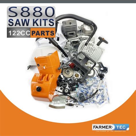 Farmertec Complete Aftermarket Repair Parts Kit For STIHL MS880 088