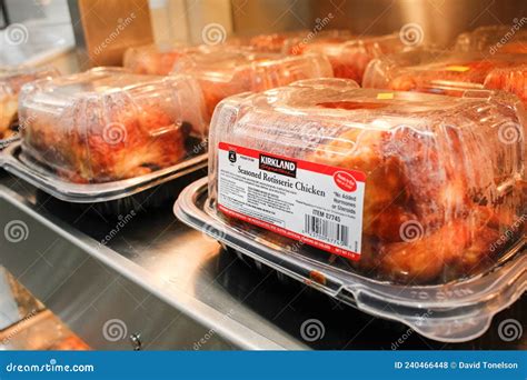 Kirkland Signature Rotisserie Chicken Editorial Stock Photo Image Of