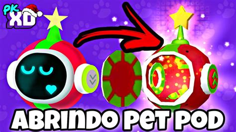 Pk Xd Abrindo Meu Primeiro Pet Pod Da Atualiza O De Natal Peter Games