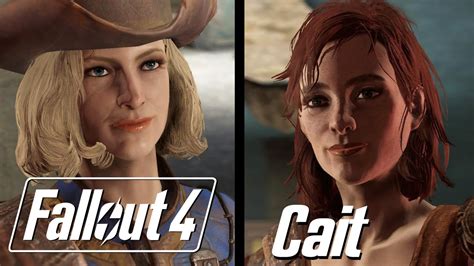 Fallout 4 Cait Dialogueromance Path Youtube