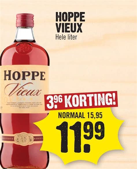 Hoppe Vieux Aanbieding Bij Dirk