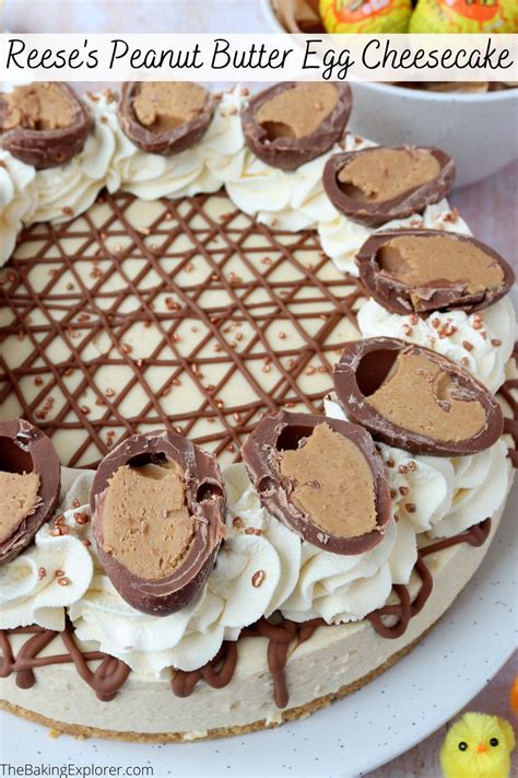 Reese S Peanut Butter Egg Cheesecake No Bake Artofit