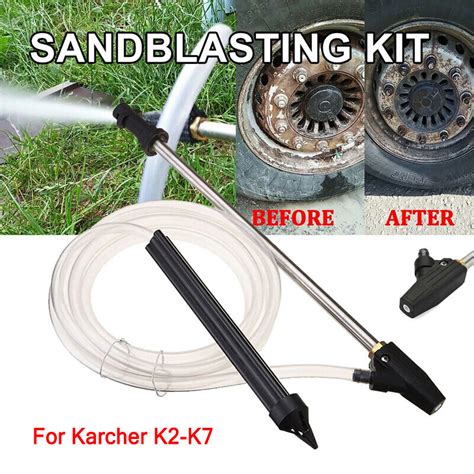 Sand Blaster Wet Blasting Washer Tube Kit For Karcher High Pressure