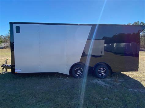 8 5 X 20 Enclosed Trailer For Sale Two Tone Blackout Spartan