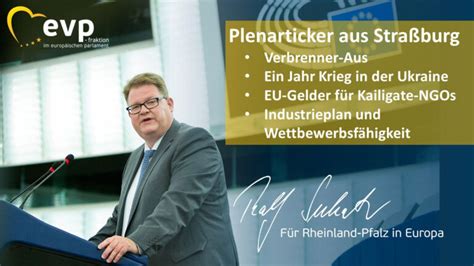 Plenarticker Aus Stra Burg Ralf Seekatz Mdep F R Rheinland Pfalz In