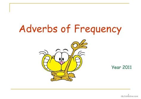 53 Adverbs Of Frequency English Esl Powerpoints