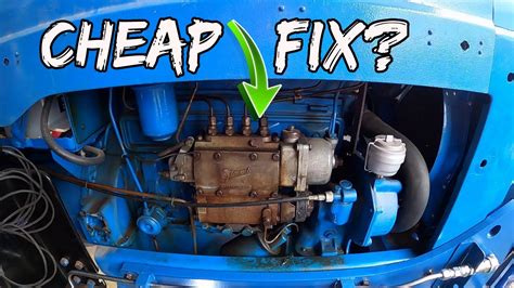 Will It Start After The Simms Injector Pump Repair On The Fordson Major Tractor Youtube