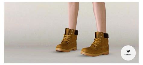 Pixicat — Timberland Boots Available For Maleyaa And Sims 3