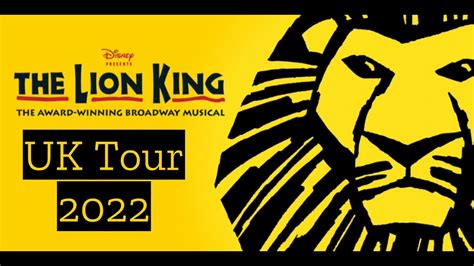 The Lion King Musical Cd Live Recording Uk Tour Youtube