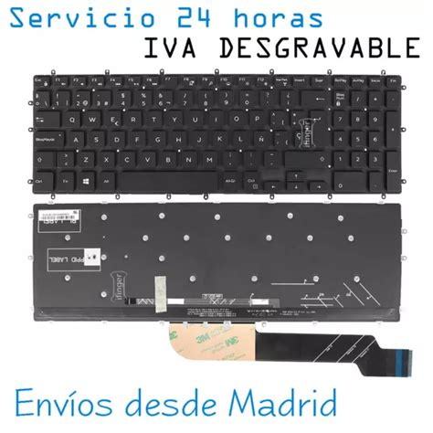 TECLADO ESPAÑOL DE portatil compatible para DELL INSPIRON 7567 15 15