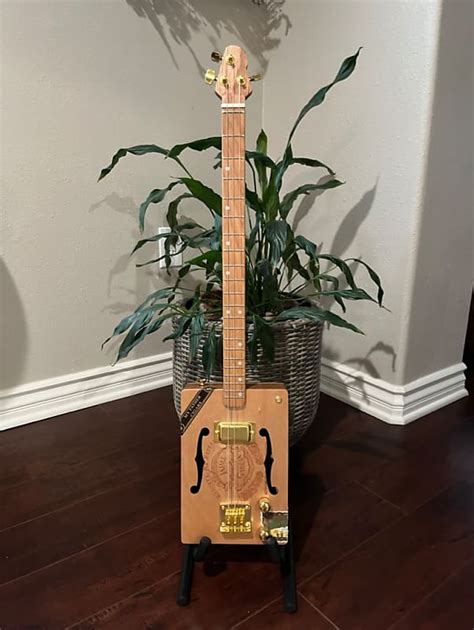 Cigar Box Guitar String Electric Jaime Garcia Reverb