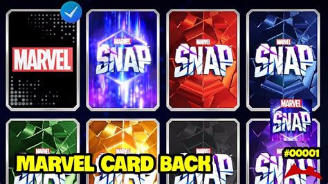 How To Change Card Back MARVEL SNAP MARVELSNAP YouTube