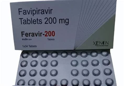 Feravir Favipiravir 200 Mg Tablet At Rs 1100 Stripe In Ahmedabad ID