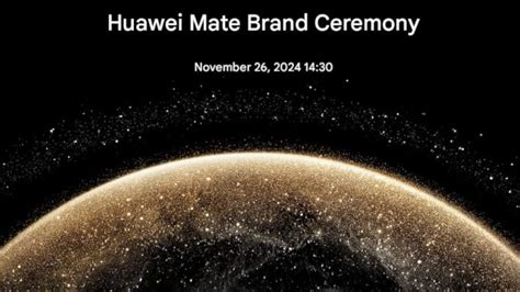 Huawei Mate Has An Official Launch Date New Specs Details Leaked