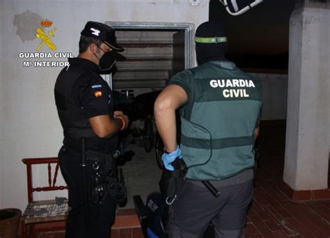 CEHEGÍN La Guardia Civil desmantela un punto de venta de drogas en