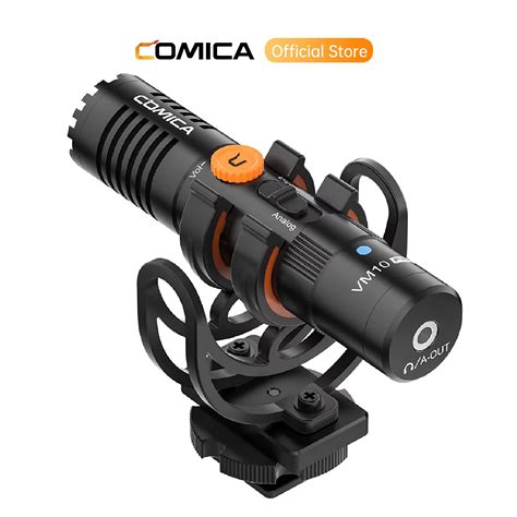 Comica Vm Pro On Camera Shotgun Microphone For Android Iphone Dslr