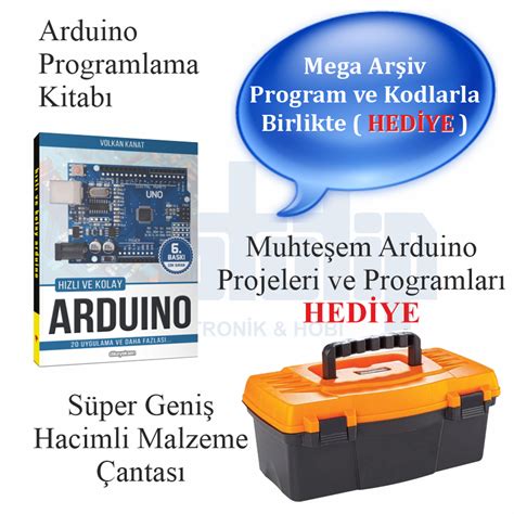 Arduino Başlangıç Seti Uno R3 Süper İdeal Set 92 Parça 317 Adet