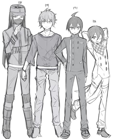 Danganronpa Korekiyo Rantaro Shuichi And Kokichi Originally Found Here