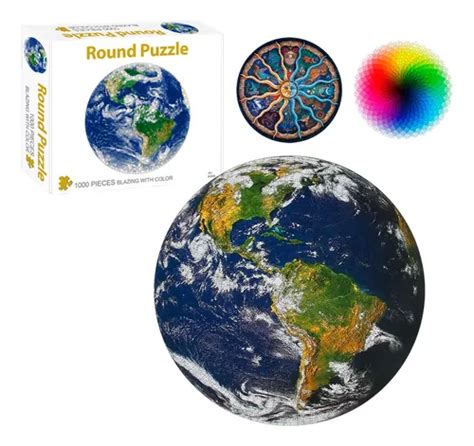 Rompecabezas 1000 Piezas Puzzle Circular Varios Modelos MercadoLibre