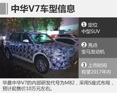 中华全新中型suv曝光 外观 动力继承宝马 凤凰网汽车 凤凰网