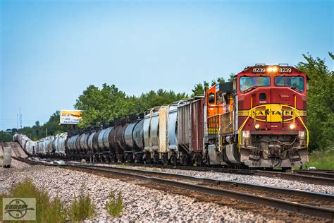 Southbound BNSF Manifest Train At Olathe KS An Ex ATSF SD Flickr