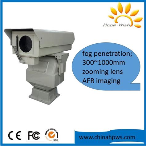 Long Range Fog Penetration With Detect Km Ptz Security Ir Camera