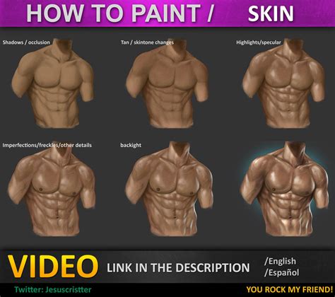 How To Paint Skin Tutorial By JesusAConde On DeviantArt