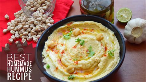 Best Homemade Hummus Recipe Hummus Dip Recipe How To Make Hummus Healthy And Easy Arabic Dip