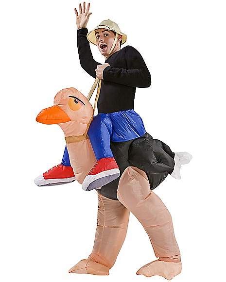 Ostrich Riding Costume