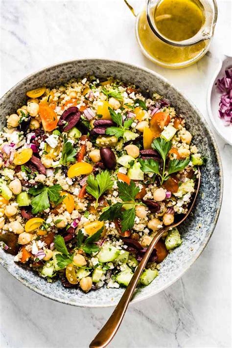 Salada Mediterr Nea De Quinoa Tomate Cereja Chefinha Natural