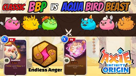 Axie Infinity Origin Classic Bbp Bird Beast Plant Vs Aqua Bird