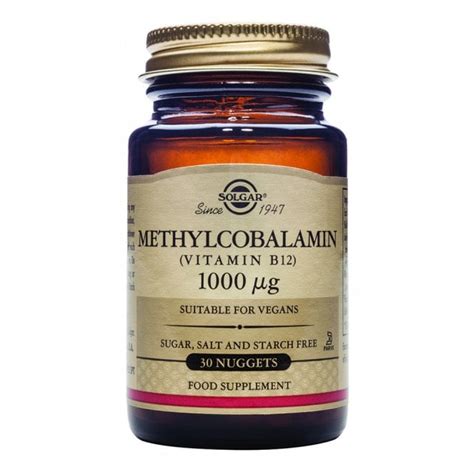 Solgar Methylcobalamin Vitamin B Nuggets