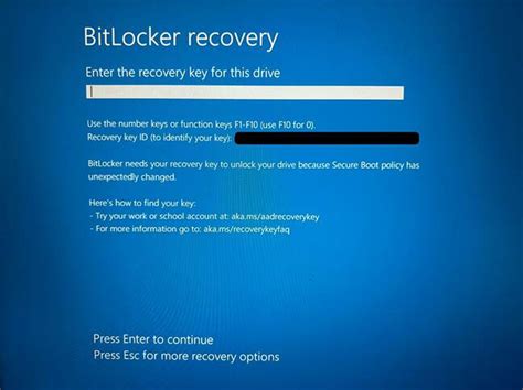 Windows Kb5012170 Update Causing Bitlocker Recovery Screens Boot Issues