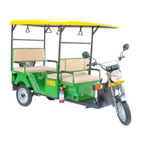 Rich Look Open Body Battery Operated E Rickshaw Vehicle Capacity 4 1