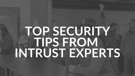 Cyber Security Tips From 5 It Support Team Members Intrust It