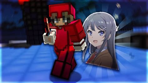 Anime Pvp Texture Pack Resource Pack Mai Sakurajima Pack