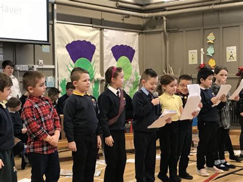 P3s Scottish Assembly Balornock Primary School