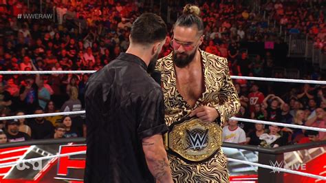 Fightful Wrestling On Twitter Finn Balor Vs Seth Rollins For The