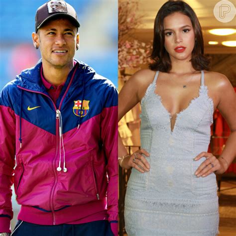 Foto Neymar Planeja Passar O R Veillon Bruna Marquezine No Seu