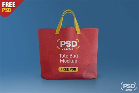 Free Canvas Tote Bag Mockup PSD – Download PSD