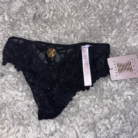Savage X Fenty Lingerie Thong Size Xs Not Worn Depop