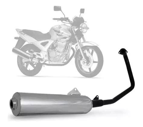 Escape Ponteira Twister Cbx 250 Modelo Original Pro Tork Parcelamento