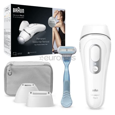 Braun Silk Expert Pro 3 IPL Valge Fotoepilaator PL3121 Euronics