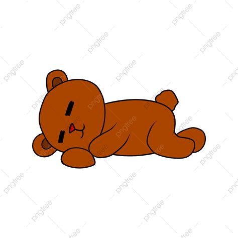 Bears Sleeping Clipart Hd Png Bear Sleeping Sticker Vector