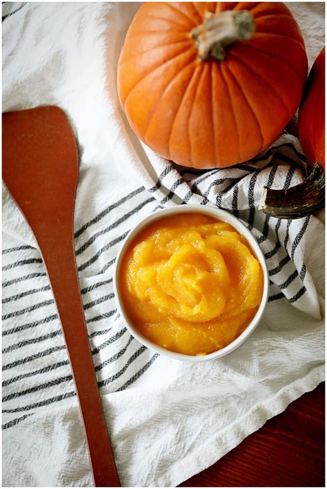 Homemade Pumpkin Puree Sugar Maple Farmhouse