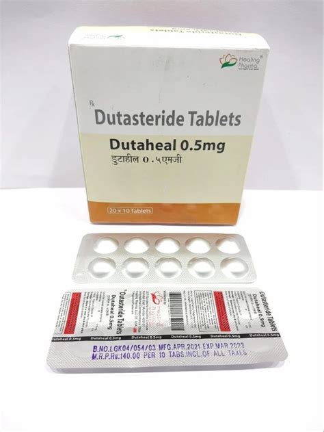 Dutasteride Mg Tablets Dutaheal At Rs Stripe Avodart Tablets