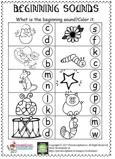 Beginning Letter Sounds