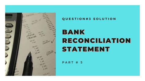 Bank Reconciliation Statement Balance As Per Pass Book Bank Statement