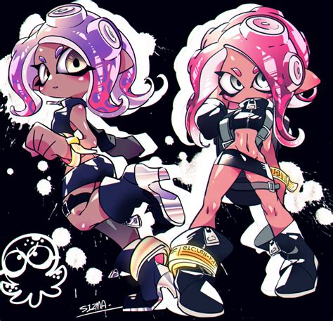 Sizma Sizma X スプラトゥーン かわいい ちびキャラ イラスト スプラトゥーン イラスト