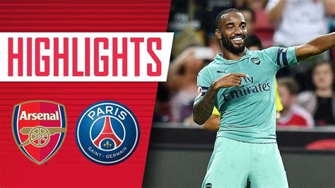 Arsenal vs PSG Highlights - YouTube